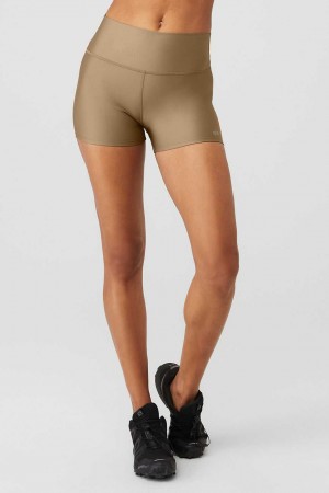 Alo Yoga USA 3'' High-Waist Airlift Gravel | 9038674-XN