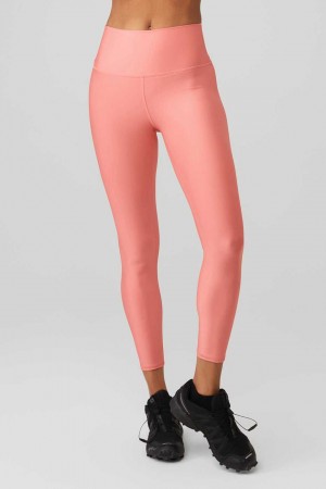 Alo Yoga USA 7/8 High-Waist Airlift Strawberry Lemonade | 2304759-NB