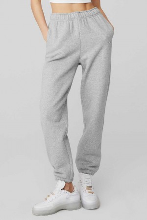 Alo Yoga USA Accolade Athletic Grey | 3179640-KN