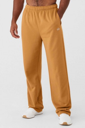 Alo Yoga USA Accolade Straight Leg Toffee | 0756498-KM