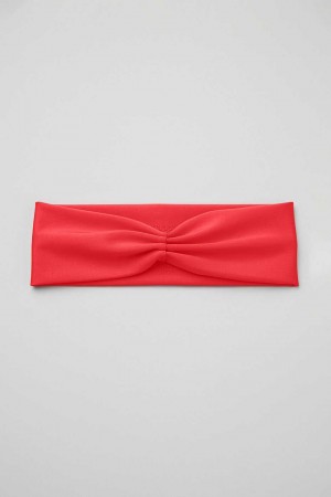 Alo Yoga USA Airlift Headband Red Hot Summer | 9618053-IH