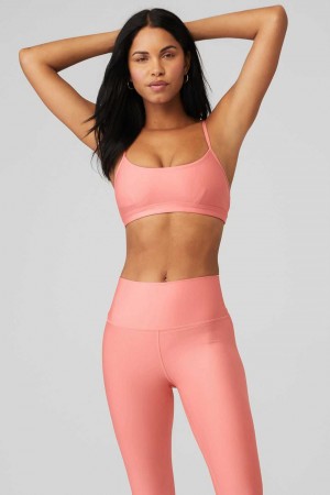 Alo Yoga USA Airlift Intrigue Strawberry Lemonade | 7613942-KN