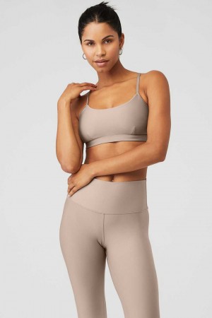 Alo Yoga USA Airlift Intrigue Taupe | 4980156-NS