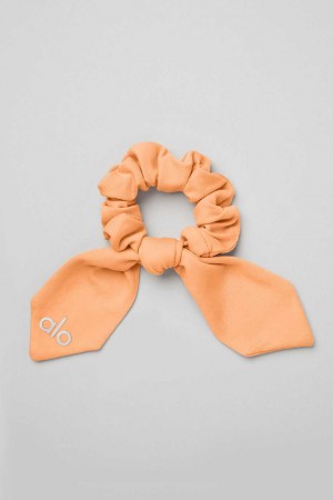 Alo Yoga USA Alosoft Rhythm Scrunchie Cantaloupe | 2589107-RL