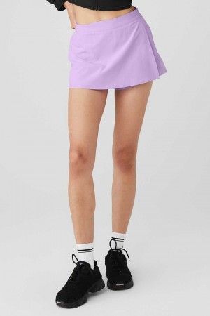 Alo Yoga USA Clubhouse Skort Violet Skies | 7628305-ND