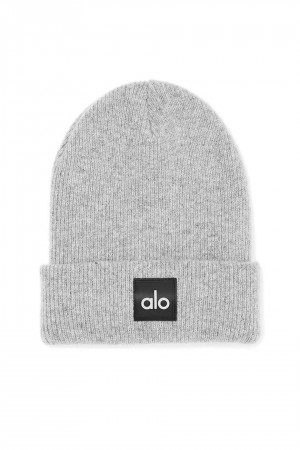 Alo Yoga USA Everyday Beanie Athletic Grey | 3827456-XW