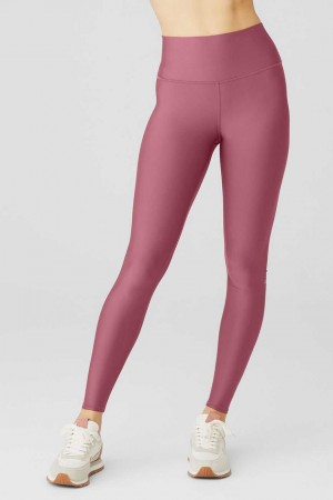 Alo Yoga USA High-Waist Airlift Mars Clay | 6741952-QV