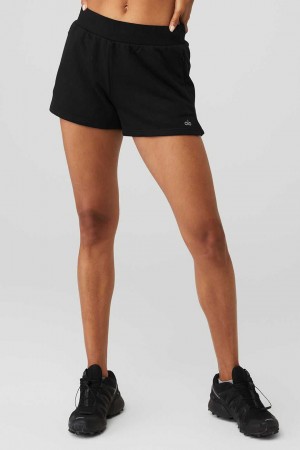 Alo Yoga USA High-Waist Headliner Black | 5678431-HM