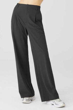 Alo Yoga USA High-Waist Pursuit Anthracite | 8462159-RD