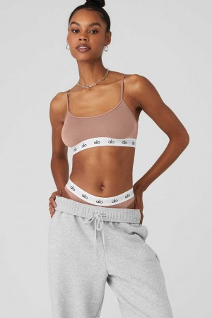 Alo Yoga USA Icon Cami Smoky Quartz | 2564710-YH