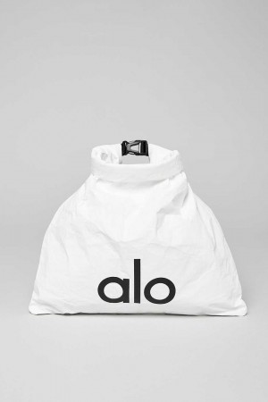 Alo Yoga USA Keep It Dry Fitness White | 8567092-WX