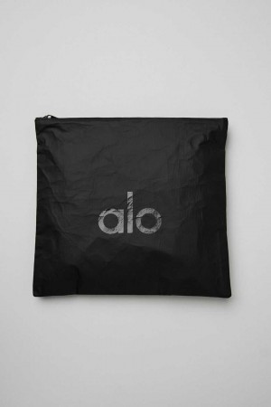 Alo Yoga USA Keep It Dry Fitness Zip Pouch Black | 4278963-LX