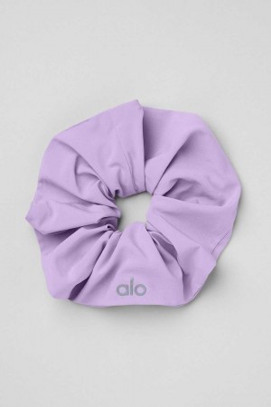 Alo Yoga USA Oversized Scrunchie Violet Skies | 8619275-FT