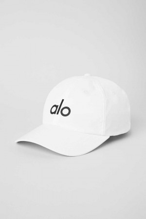 Alo Yoga USA Performance Off-Duty White | 6014573-TD