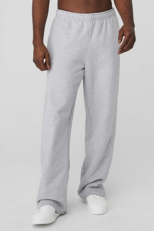 Alo Yoga USA Renown Heavy Weight Athletic Grey | 7985230-LS