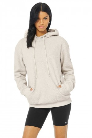 Alo Yoga USA Unisex Sherpa Bone | 9504623-XH