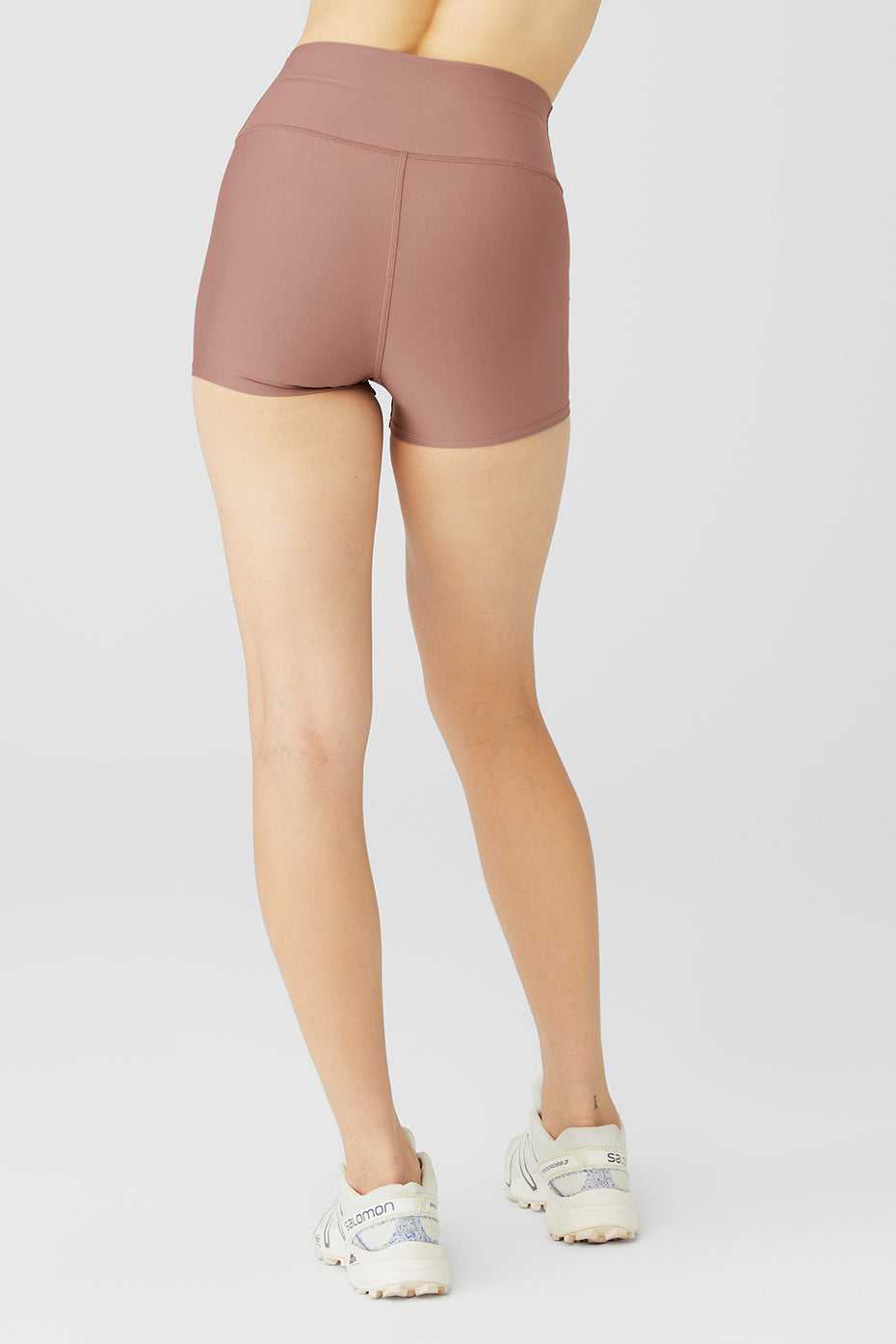 Alo Yoga USA 3'' High-Waist Airlift Smoky Quartz | 9650738-NG