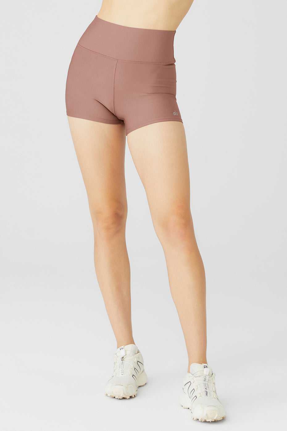 Alo Yoga USA 3\'\' High-Waist Airlift Smoky Quartz | 9650738-NG