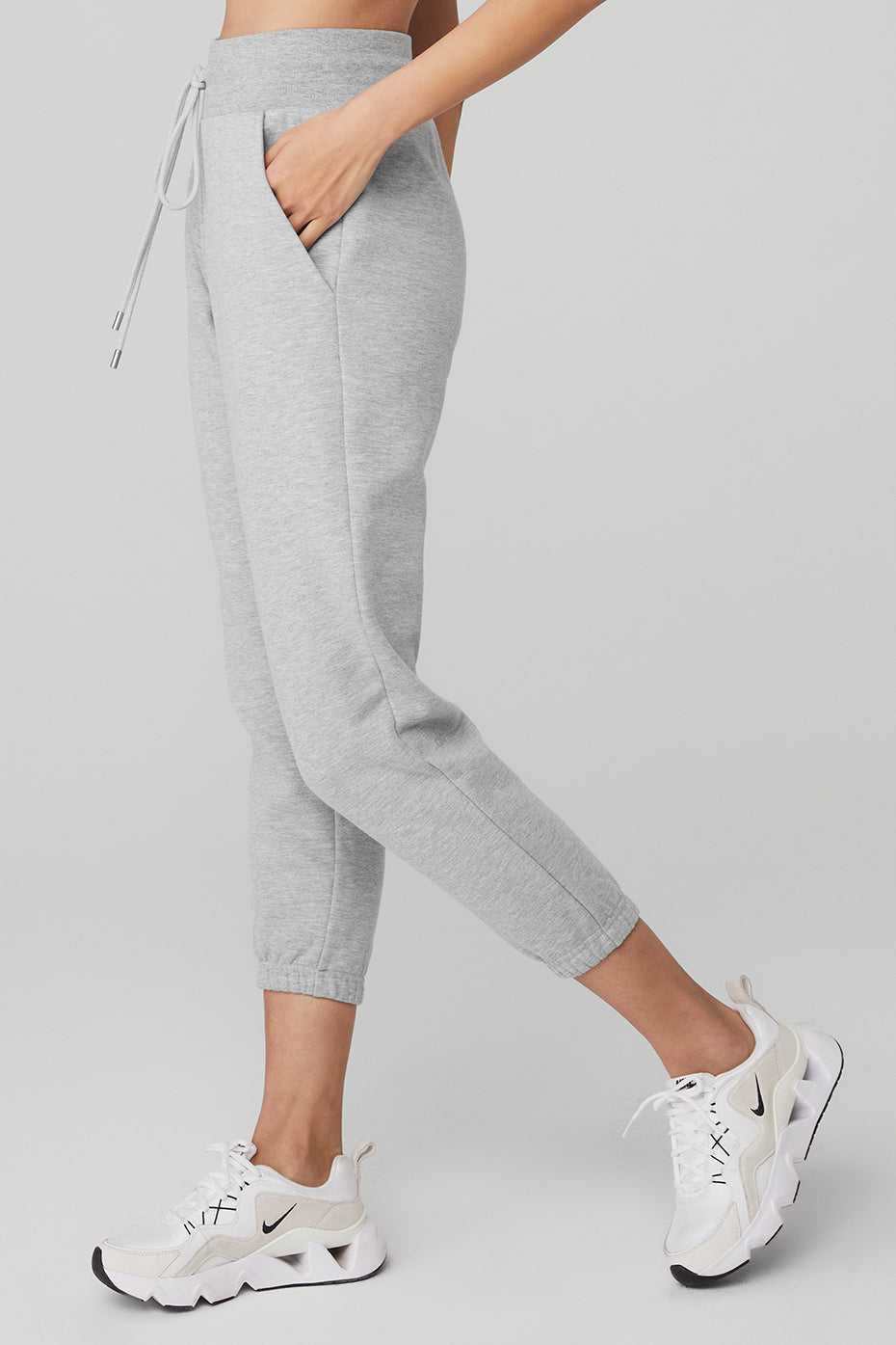 Alo Yoga USA 7/8 Easy Athletic Grey | 1372095-DY