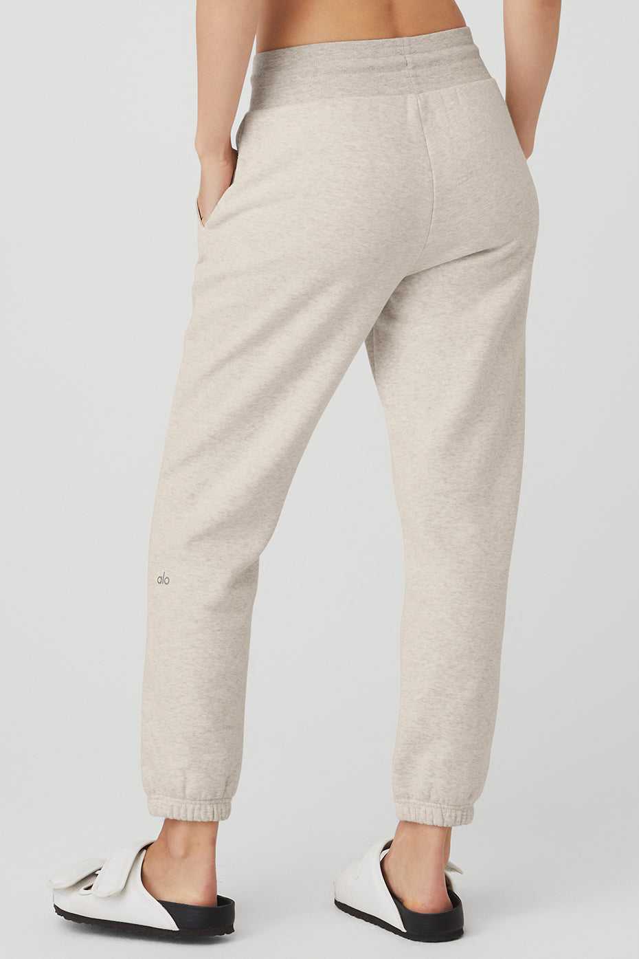 Alo Yoga USA 7/8 Easy Oatmeal Heather | 6195047-RD