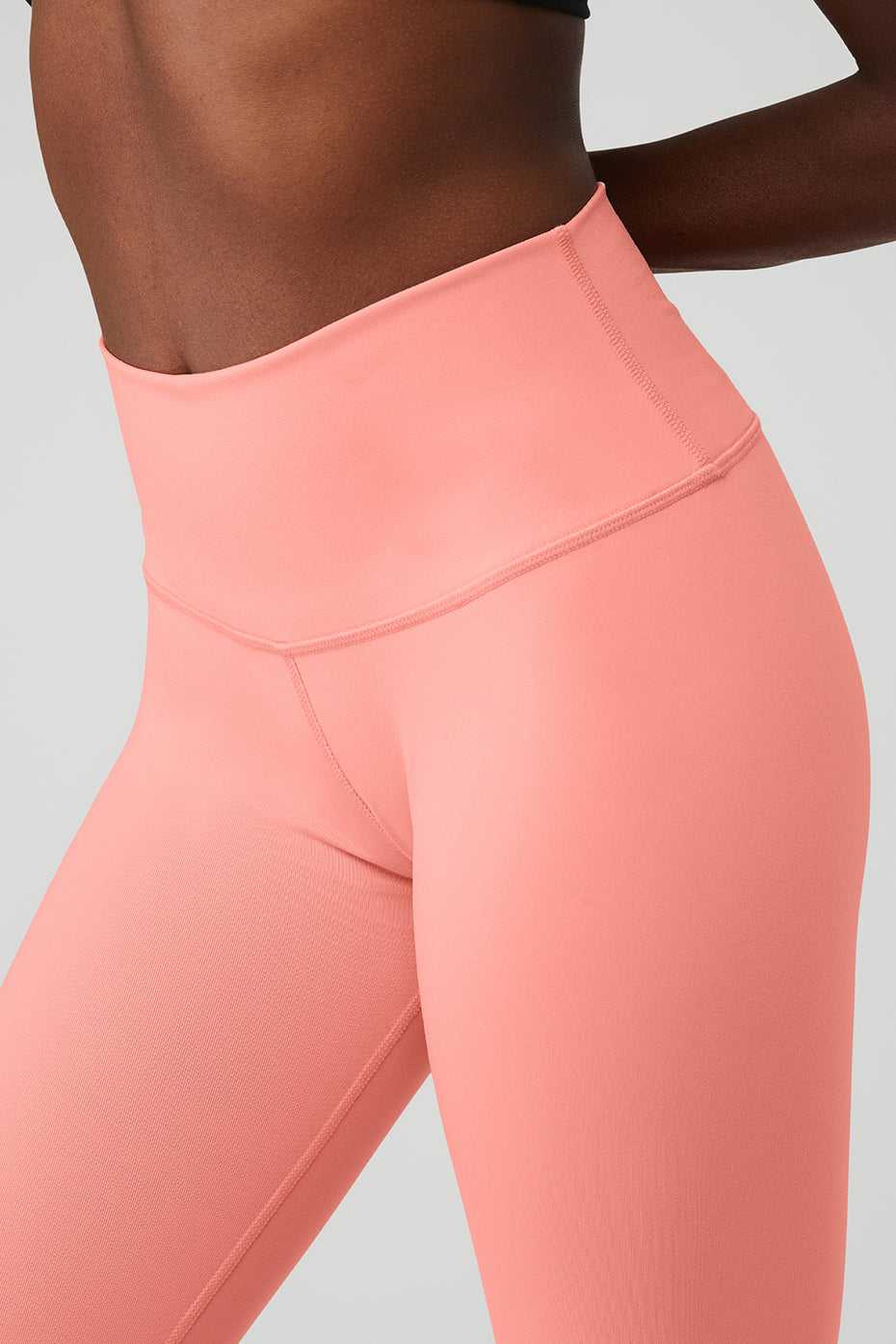 Alo Yoga USA 7/8 High-Waist Airbrush Strawberry Lemonade | 2918574-DZ