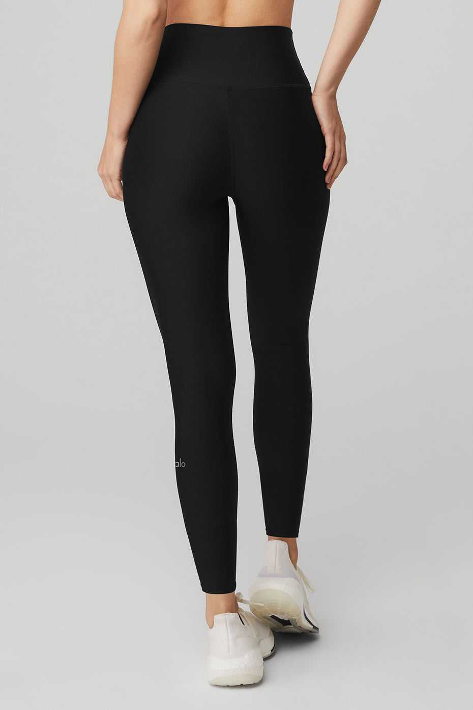 Alo Yoga USA 7/8 High-Waist Airlift Black | 9578601-ER