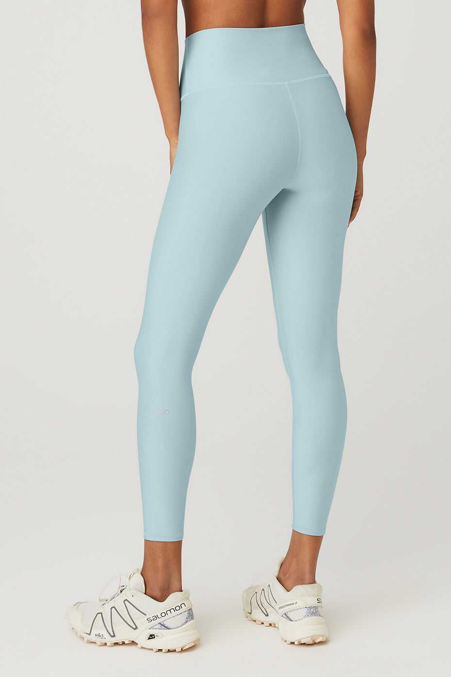 Alo Yoga USA 7/8 High-Waist Airlift Chalk Blue | 4521978-KI