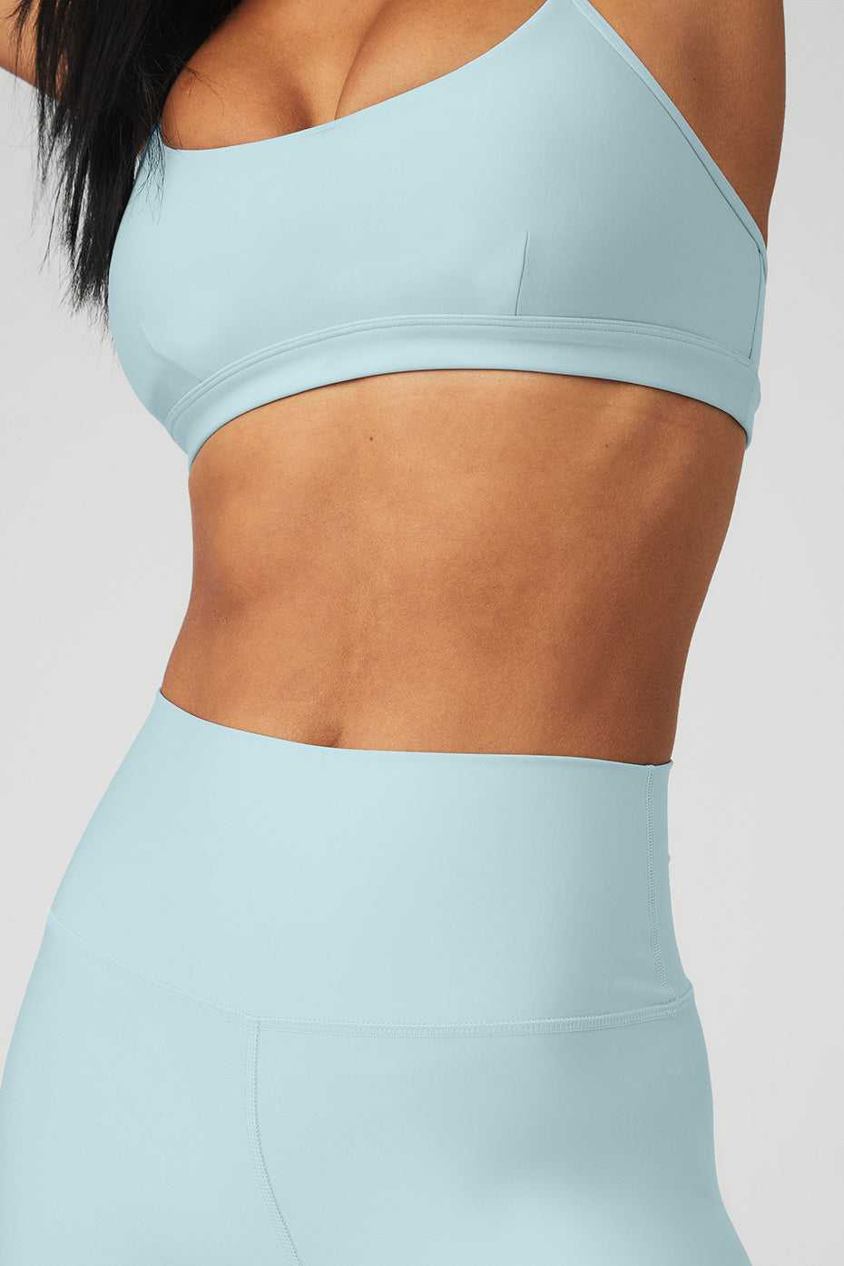 Alo Yoga USA 7/8 High-Waist Airlift Chalk Blue | 4521978-KI