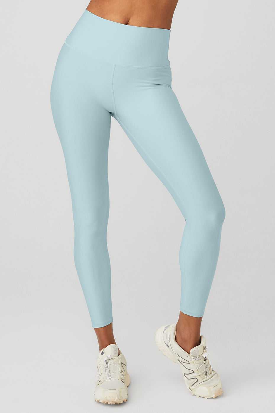 Alo Yoga USA 7/8 High-Waist Airlift Chalk Blue | 4521978-KI