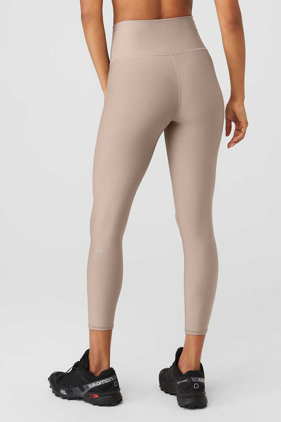 Alo Yoga USA 7/8 High-Waist Airlift Taupe | 3720468-RV