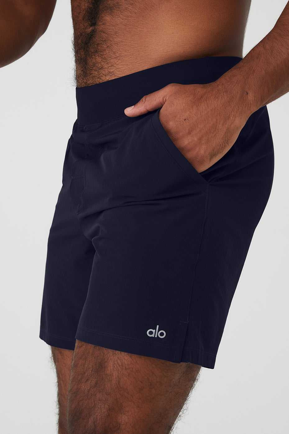 Alo Yoga USA 7'' Repetition Navy | 4523918-AH