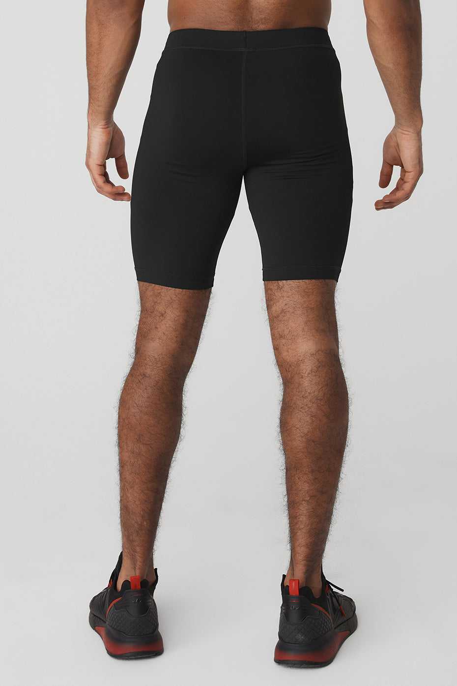 Alo Yoga USA 9” Warrior Compression Black | 0873925-RM