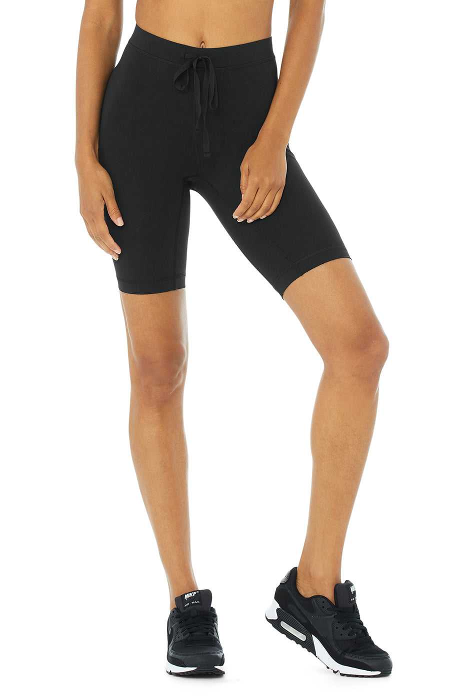 Alo Yoga USA 9” Warrior Compression Black | 2043678-OR