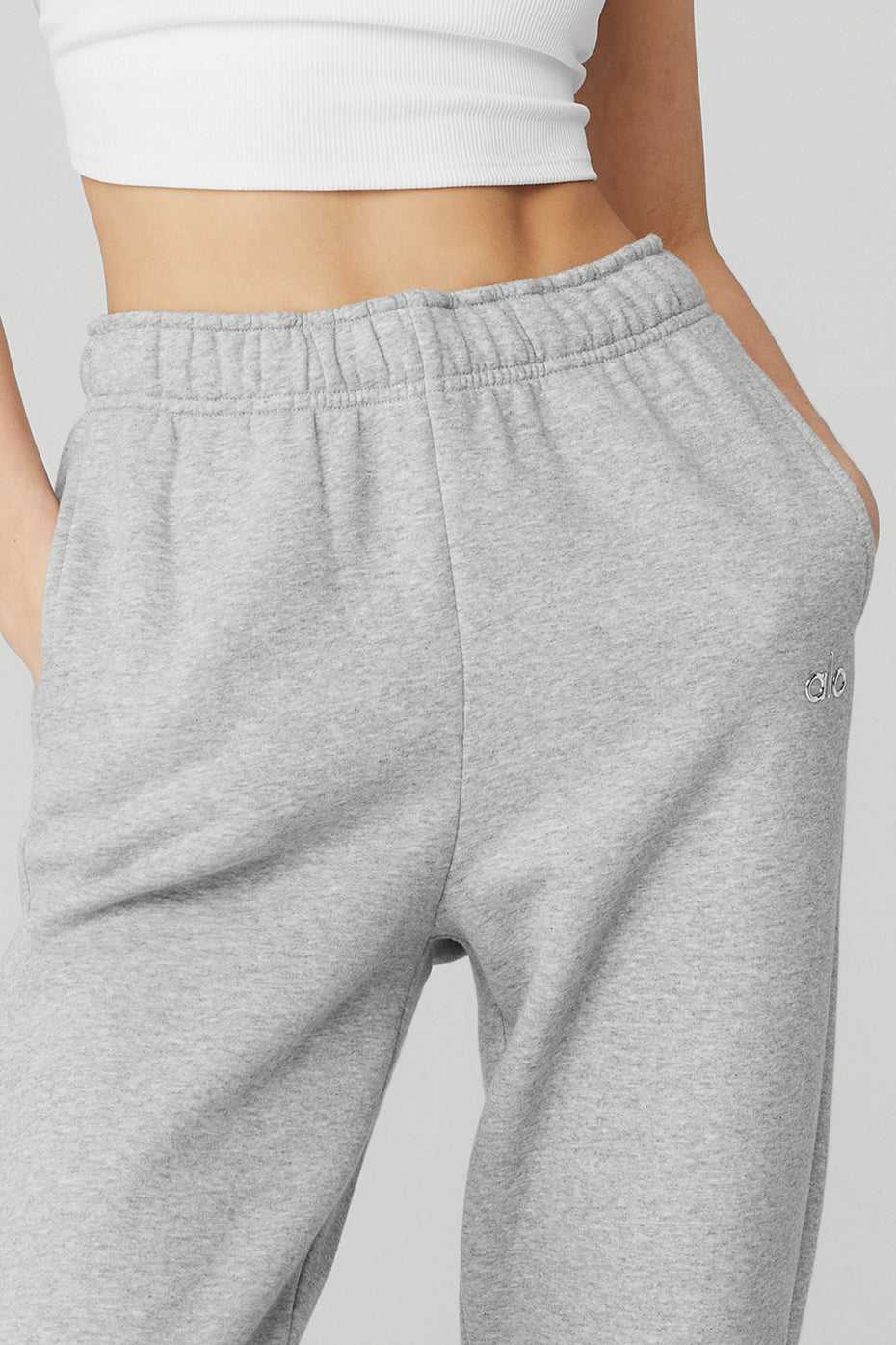 Alo Yoga USA Accolade Athletic Grey | 3179640-KN