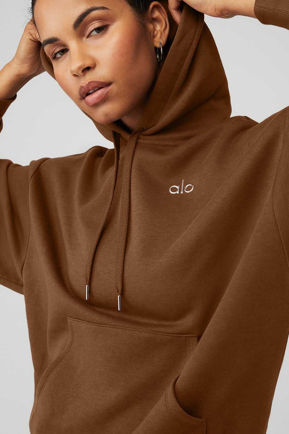 Alo Yoga USA Accolade Cinnamon Brown | 0185432-RB