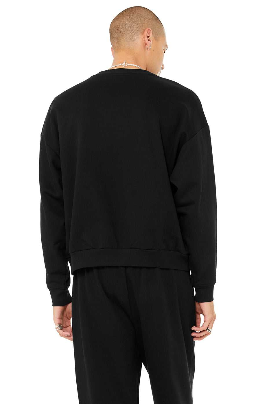 Alo Yoga USA Accolade Crew Neck Pullover Black | 4829761-IH