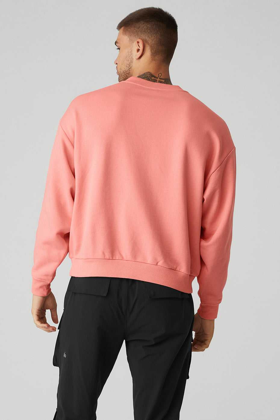 Alo Yoga USA Accolade Crew Neck Pullover Strawberry Lemonade | 1906823-EQ