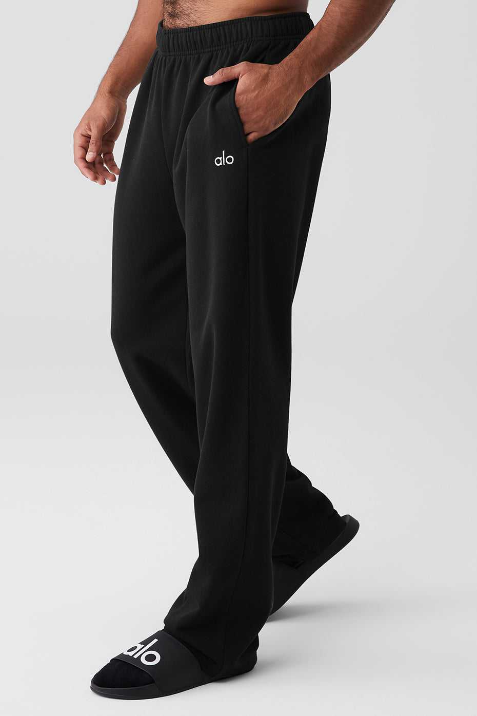 Alo Yoga USA Accolade Straight Leg Black | 5491682-WX