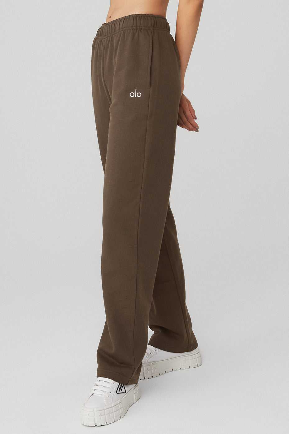 Alo Yoga USA Accolade Straight Leg Espresso | 6015823-ZM