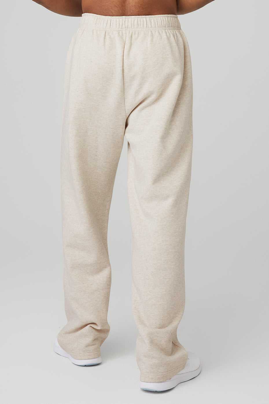 Alo Yoga USA Accolade Straight Leg Oatmeal Heather | 0912653-FJ