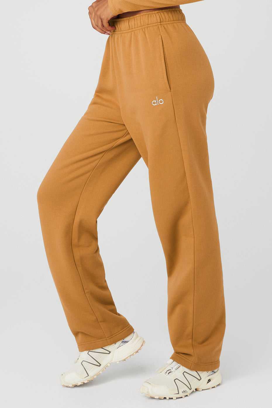 Alo Yoga USA Accolade Straight Leg Toffee | 5728934-ZM