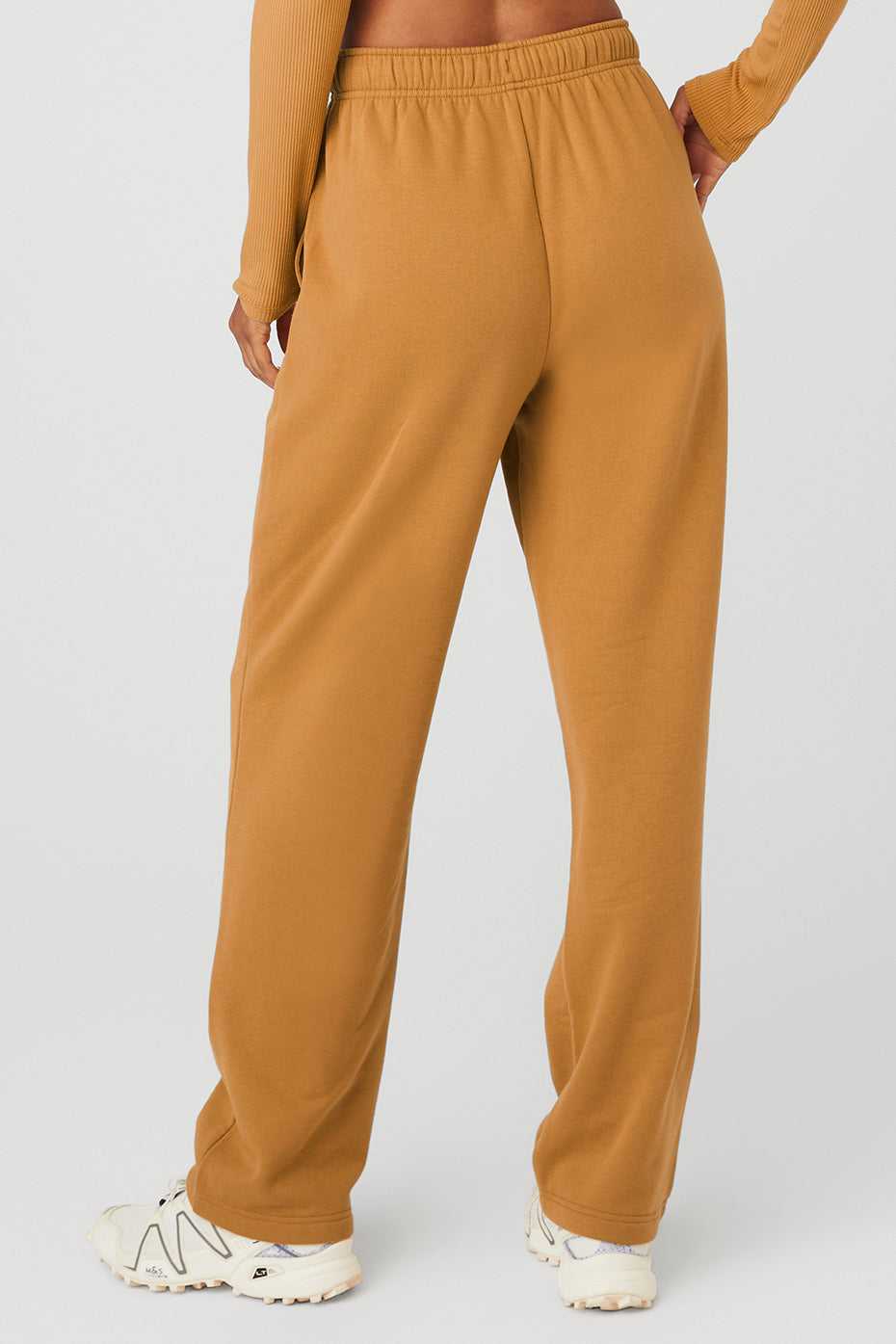 Alo Yoga USA Accolade Straight Leg Toffee | 5728934-ZM