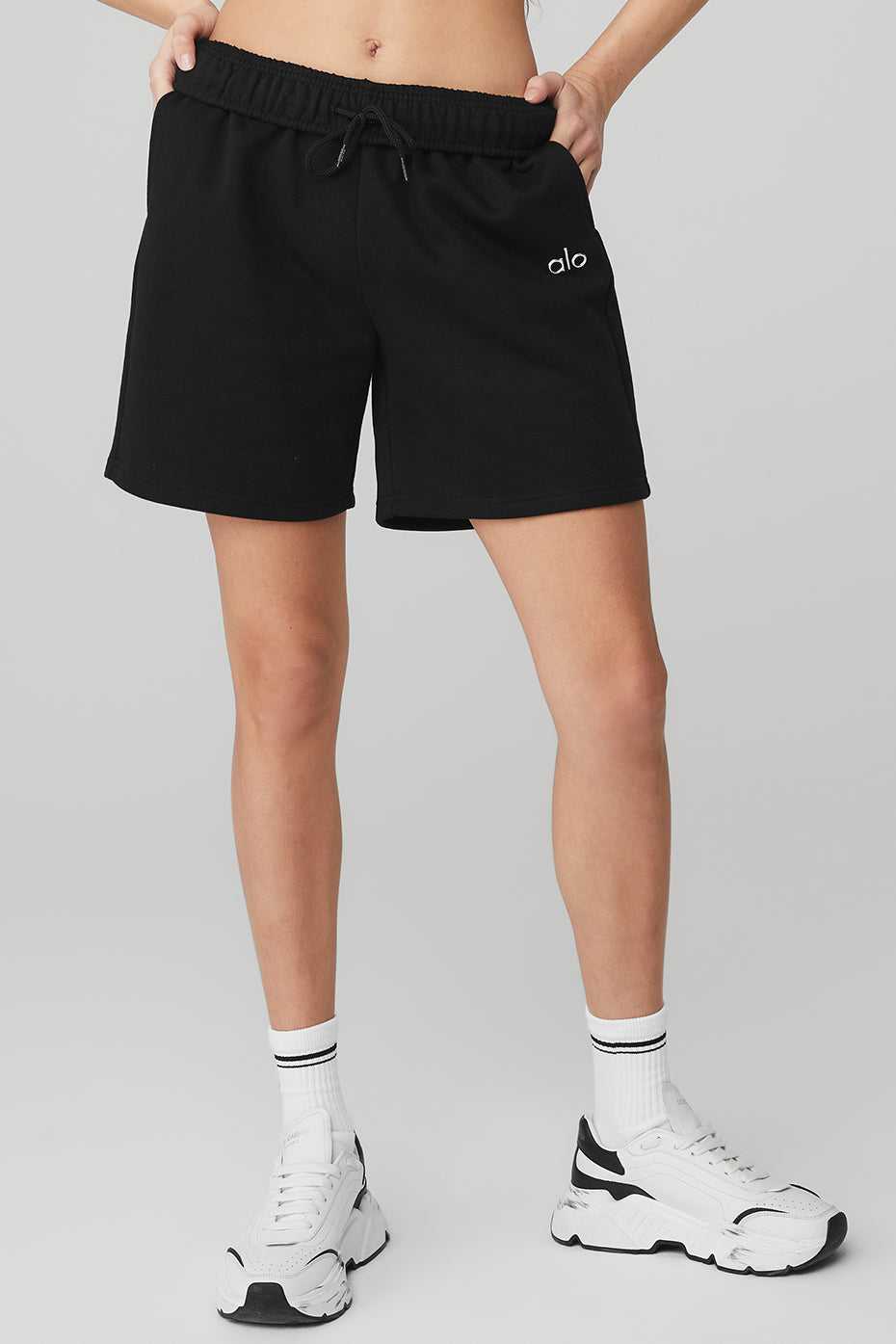 Alo Yoga USA Accolade Sweat Black | 6782934-BT