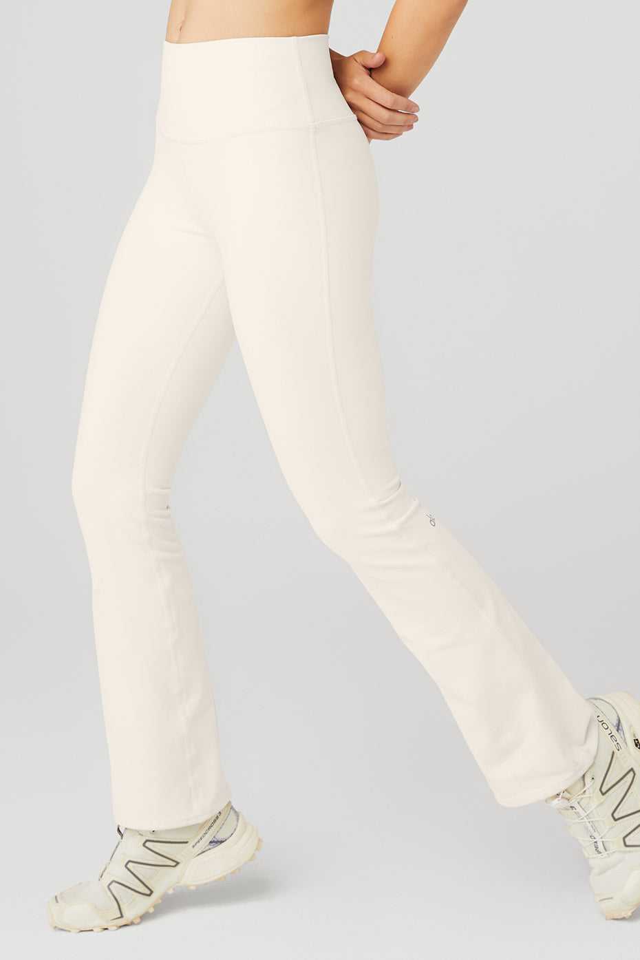 Alo Yoga USA Airbrush High-Waist Bootcut Ivory | 4695213-BZ