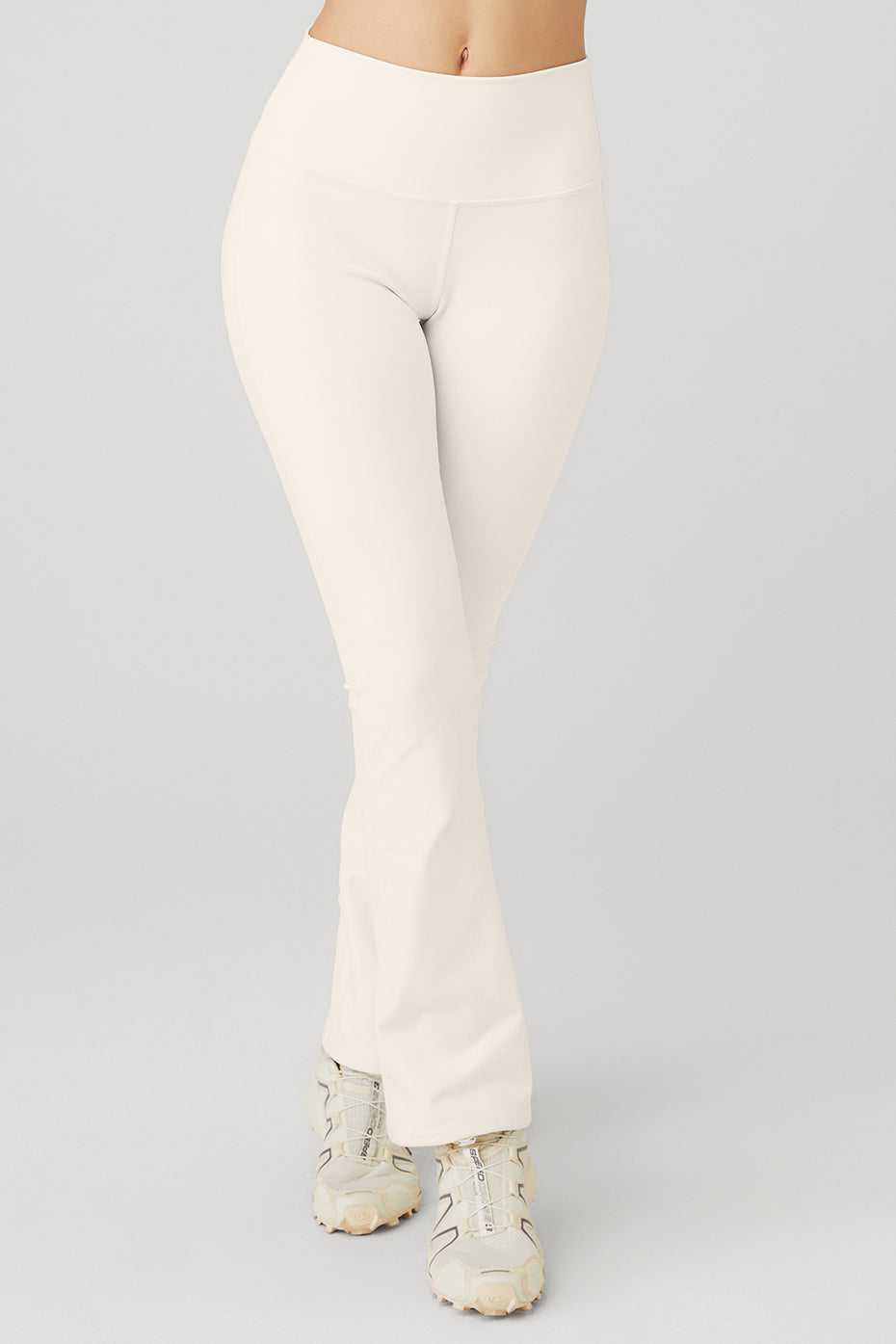 Alo Yoga USA Airbrush High-Waist Bootcut Ivory | 4695213-BZ