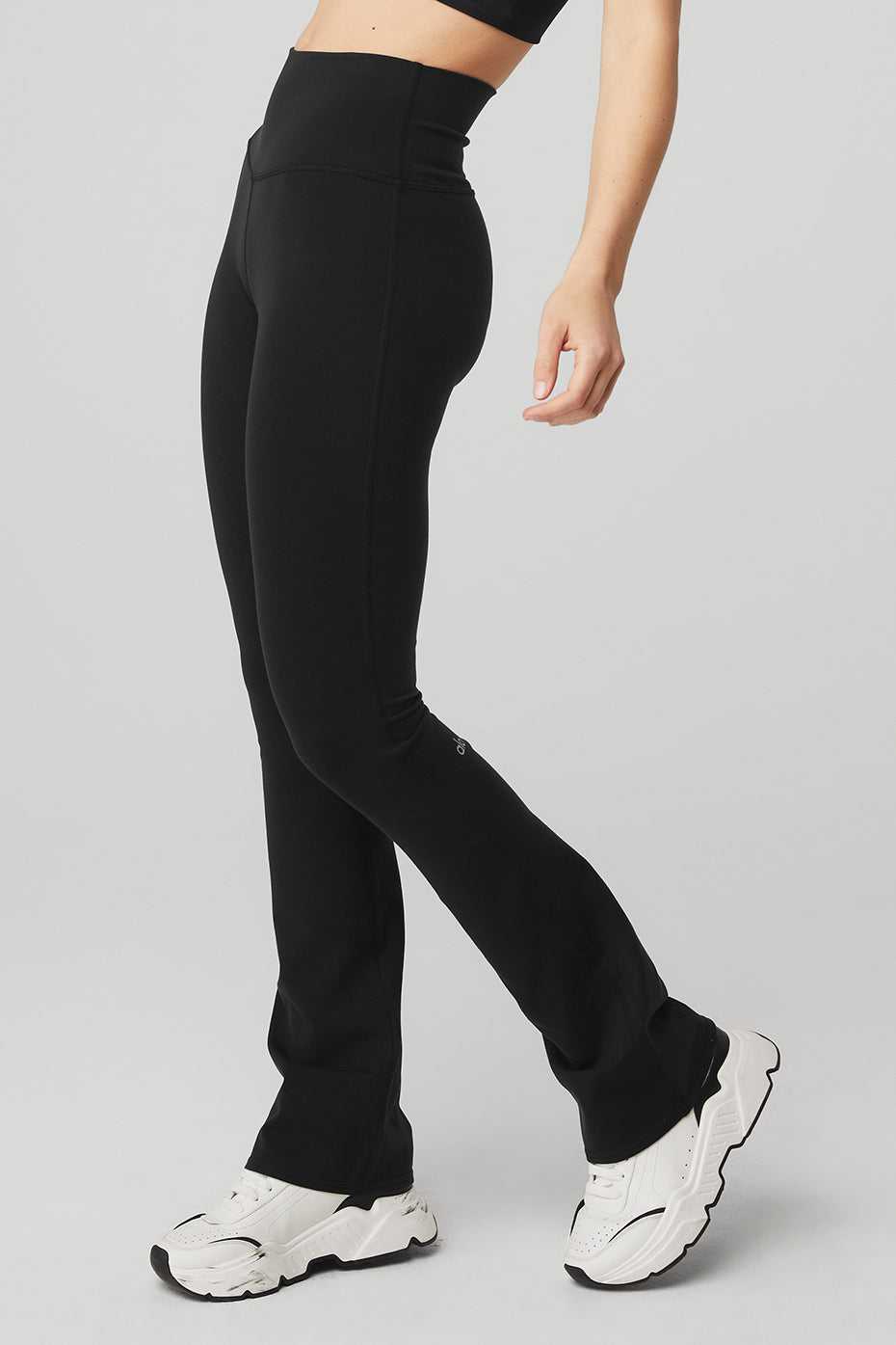 Alo Yoga USA Airbrush High-Waist Bootcut Black | 6542083-LQ