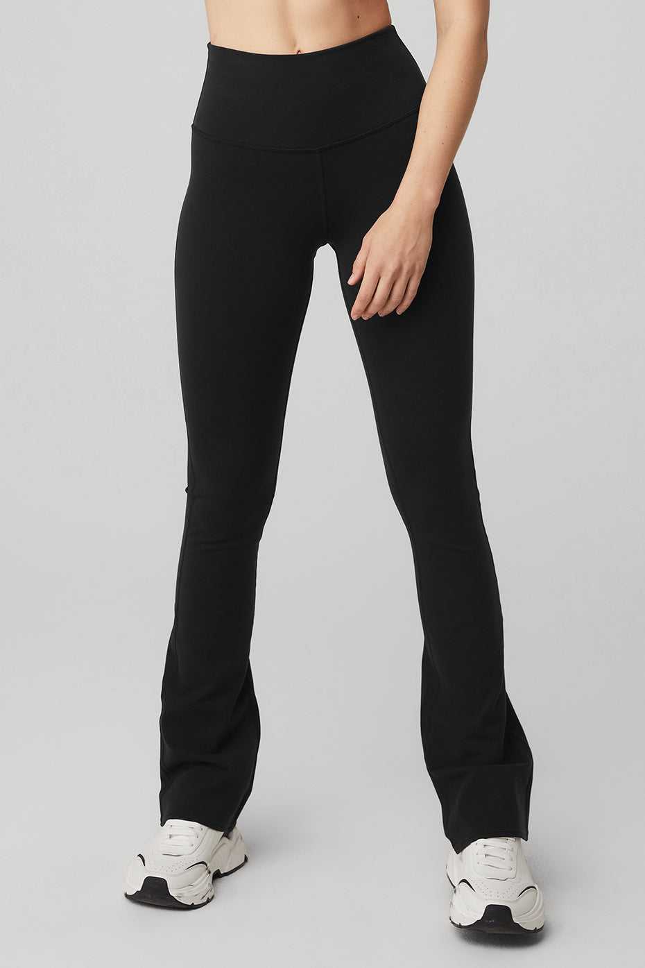 Alo Yoga USA Airbrush High-Waist Bootcut Black | 6542083-LQ