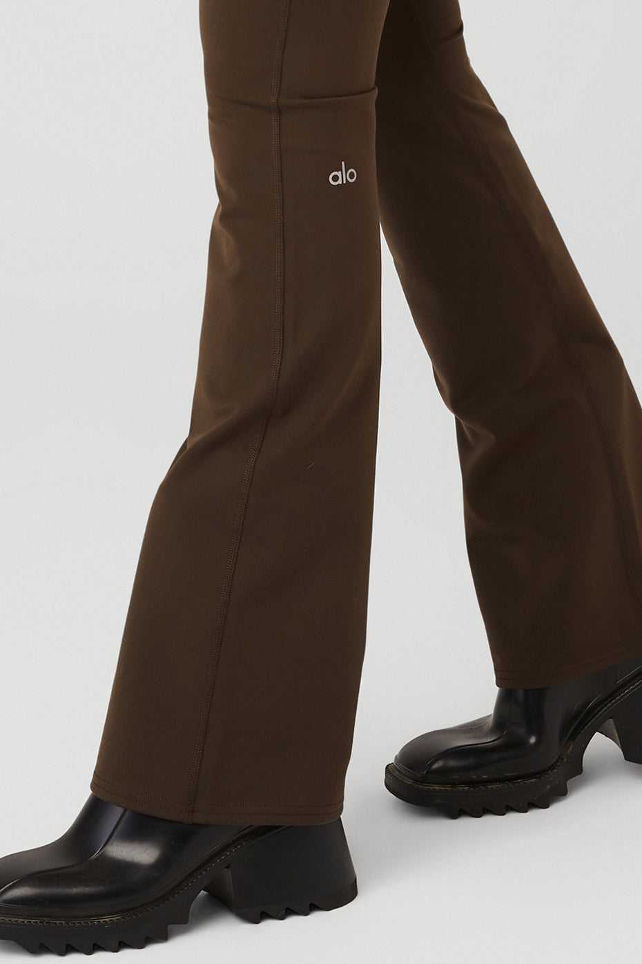 Alo Yoga USA Airbrush High-Waist Bootcut Espresso | 7523809-OZ