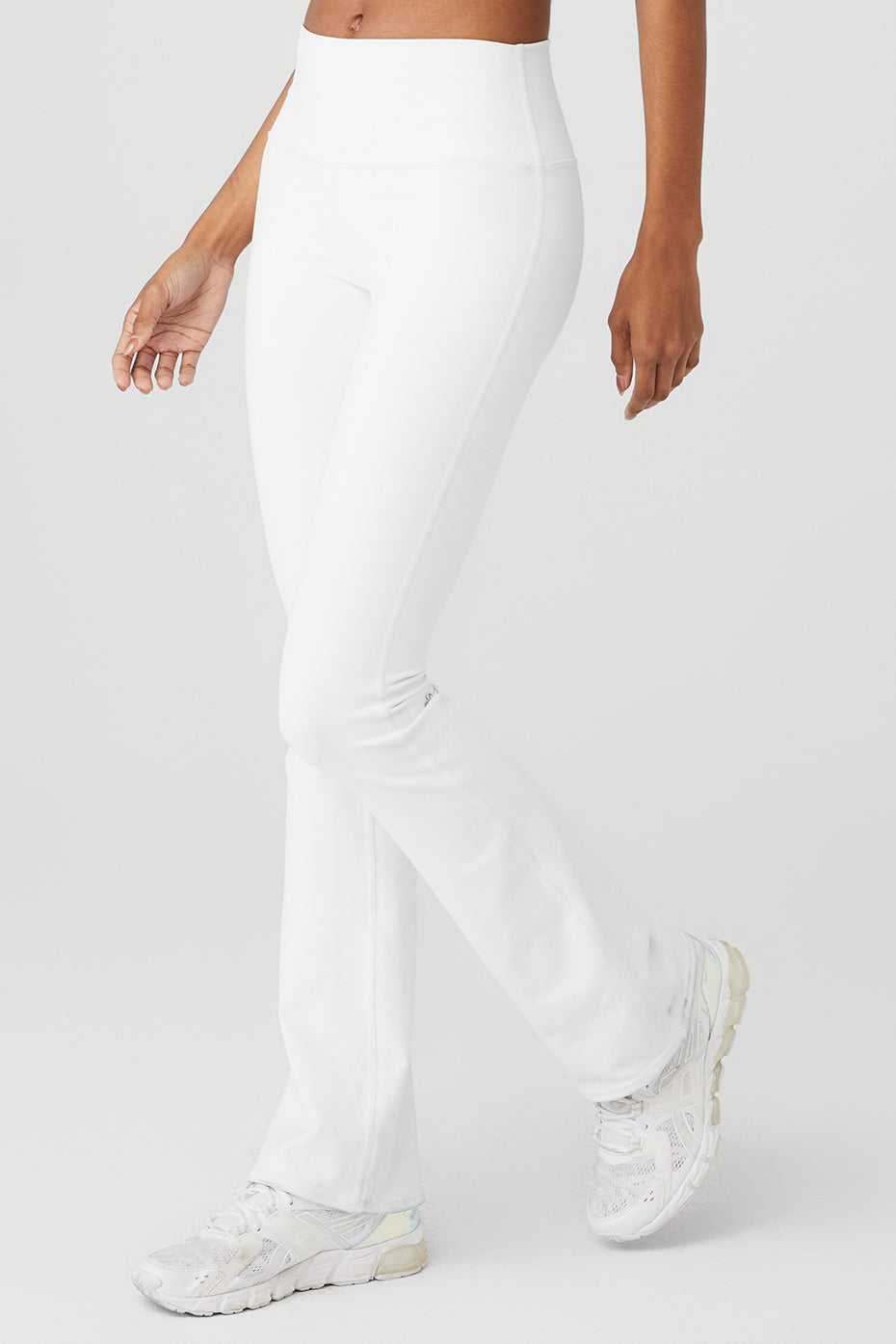 Alo Yoga USA Airbrush High-Waist Bootcut White | 0239845-RG