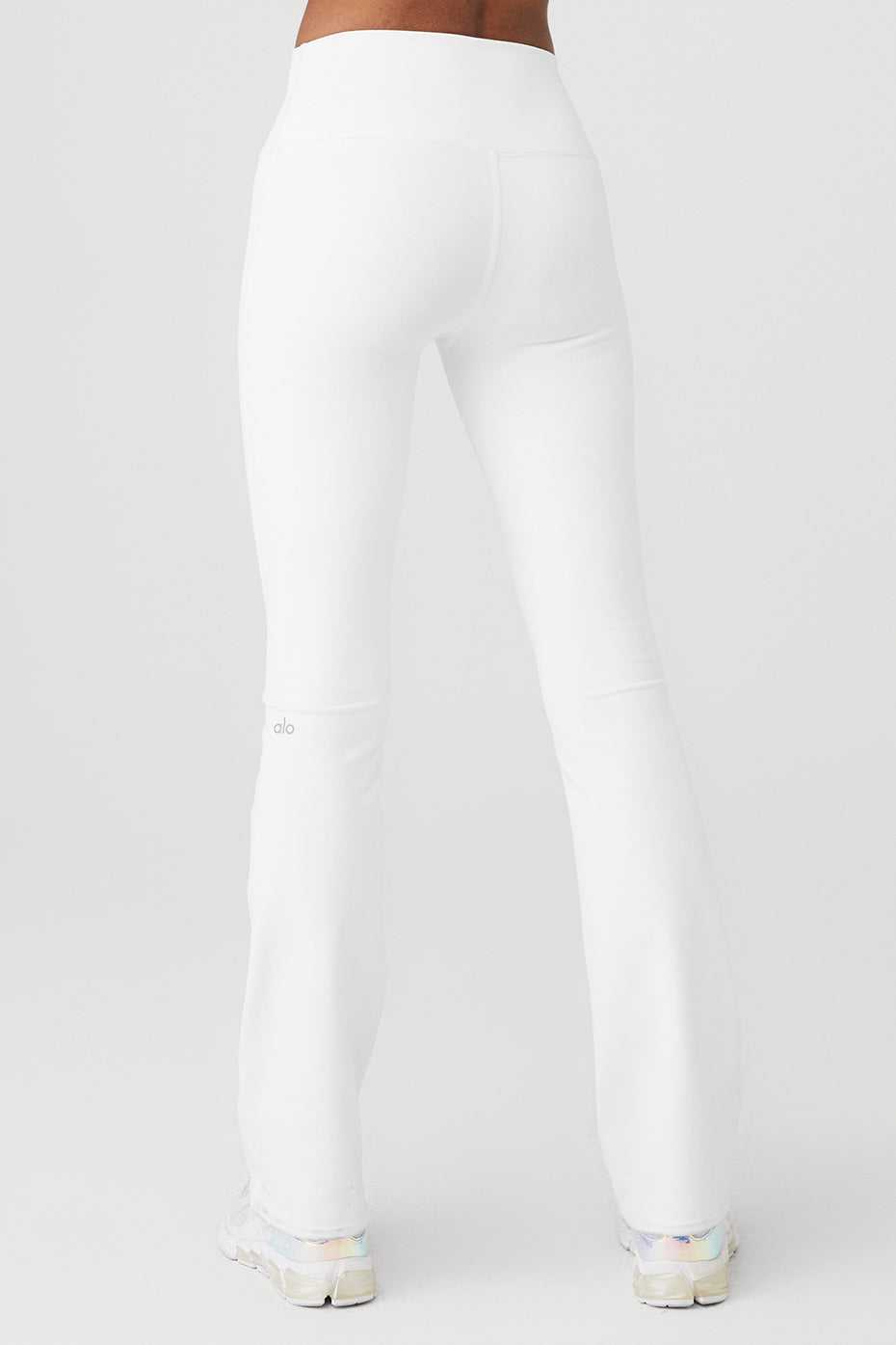 Alo Yoga USA Airbrush High-Waist Bootcut White | 0239845-RG